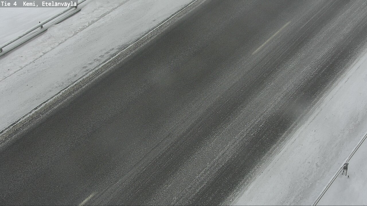 Weather Camera Image Road 4 Kemi, Etelänväylä, Kemi, Lappi