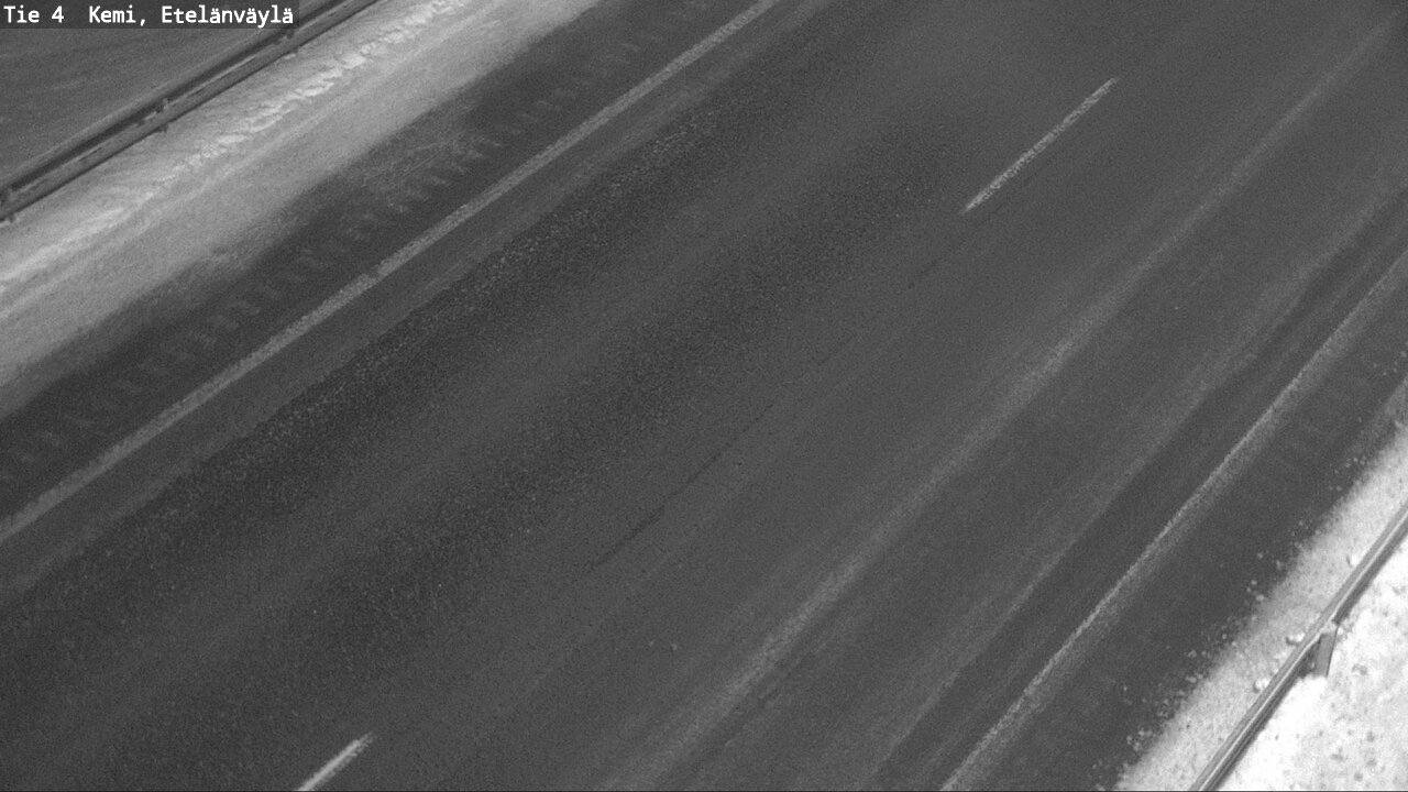 Weather Camera Image Road 4 Kemi, Etelänväylä, Kemi, Lappi
