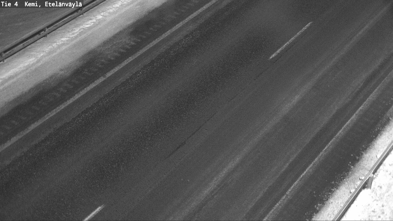 Weather Camera Image Road 4 Kemi, Etelänväylä, Kemi, Lappi