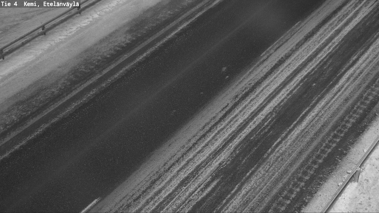 Weather Camera Image Väg 4 Kemi, Etelänväylä, Kemi, Lappi