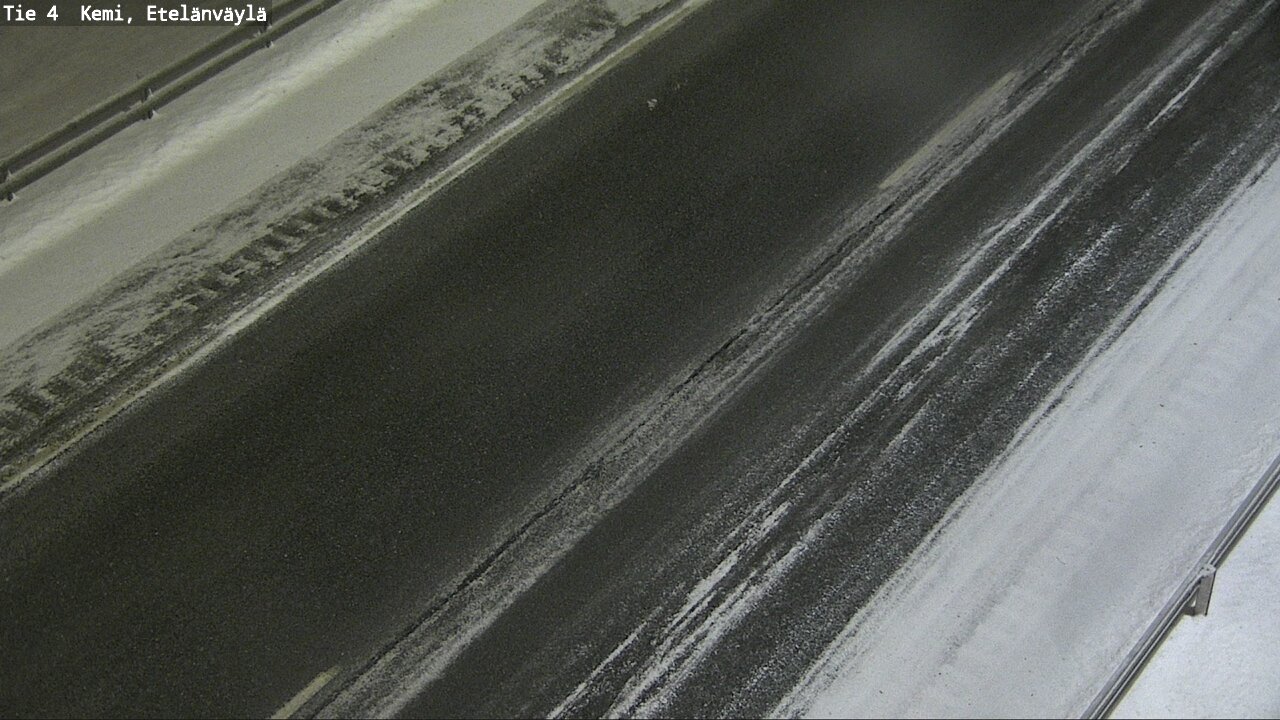 Weather Camera Image Road 4 Kemi, Etelänväylä, Kemi, Lappi
