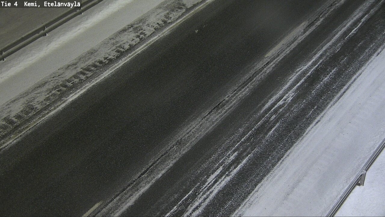 Weather Camera Image Road 4 Kemi, Etelänväylä, Kemi, Lappi