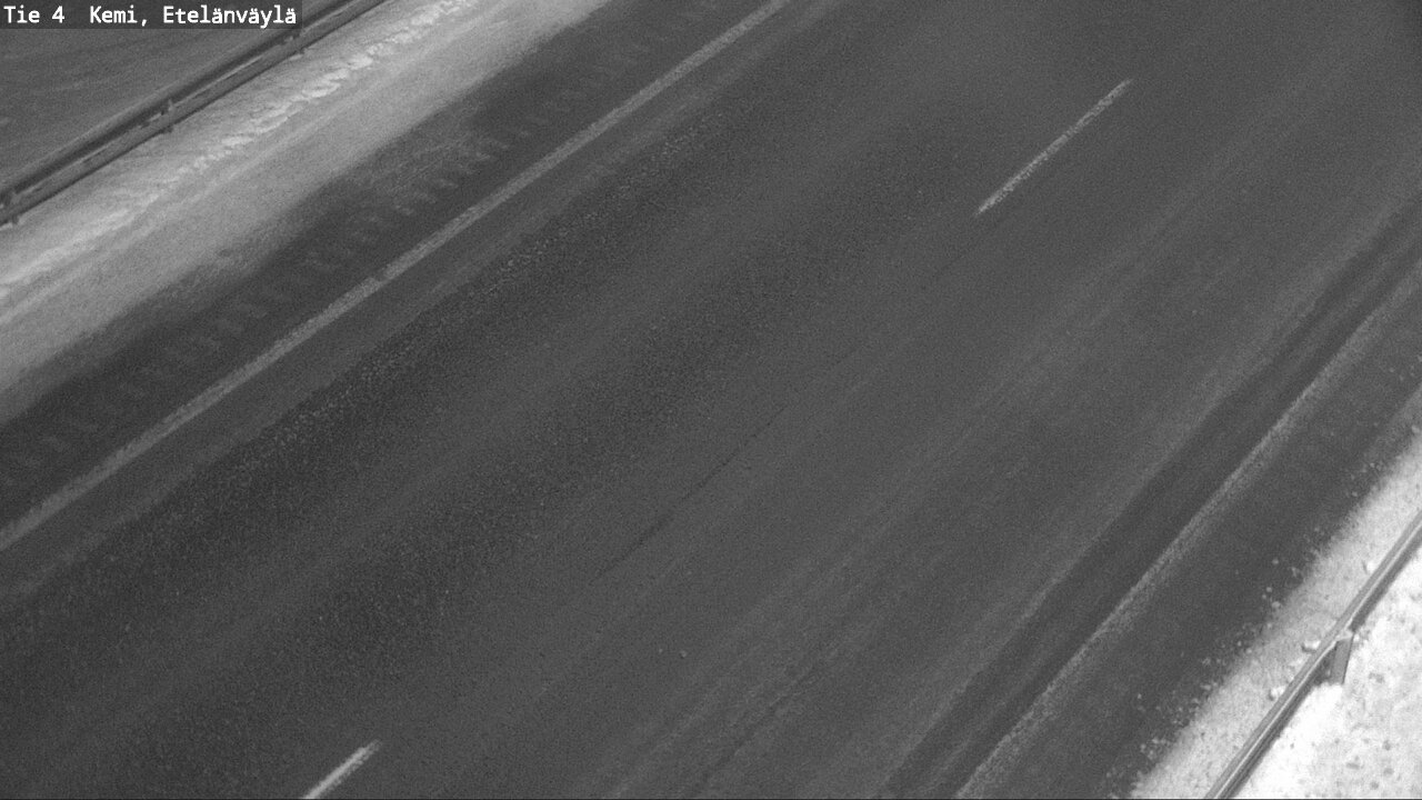 Weather Camera Image Road 4 Kemi, Etelänväylä, Kemi, Lappi
