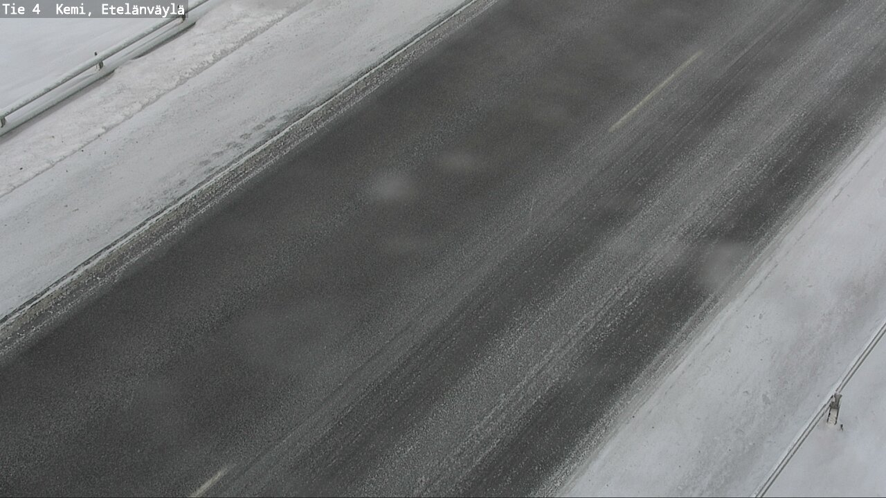 Weather Camera Image Road 4 Kemi, Etelänväylä, Kemi, Lappi