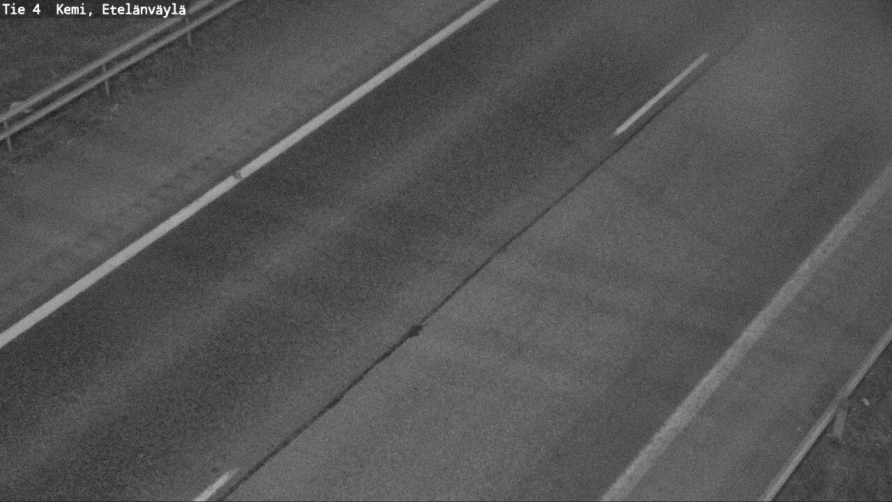 Weather Camera Image Road 4 Kemi, Etelänväylä, Kemi, Lappi
