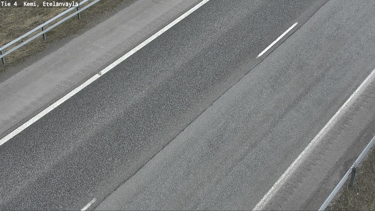 Weather Camera Image Road 4 Kemi, Etelänväylä, Kemi, Lappi