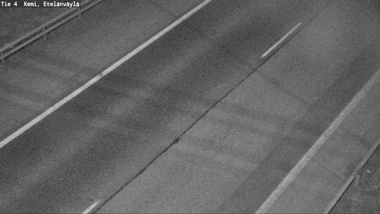 Weather Camera Image Road 4 Kemi, Etelänväylä, Kemi, Lappi