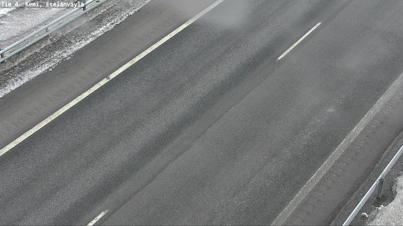 Weather Camera Image Väg 4 Kemi, Etelänväylä, Kemi, Lappi