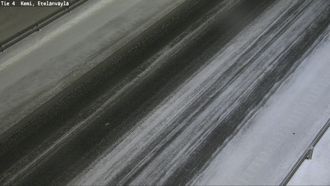Weather Camera Image Road 4 Kemi, Etelänväylä, Kemi, Lappi