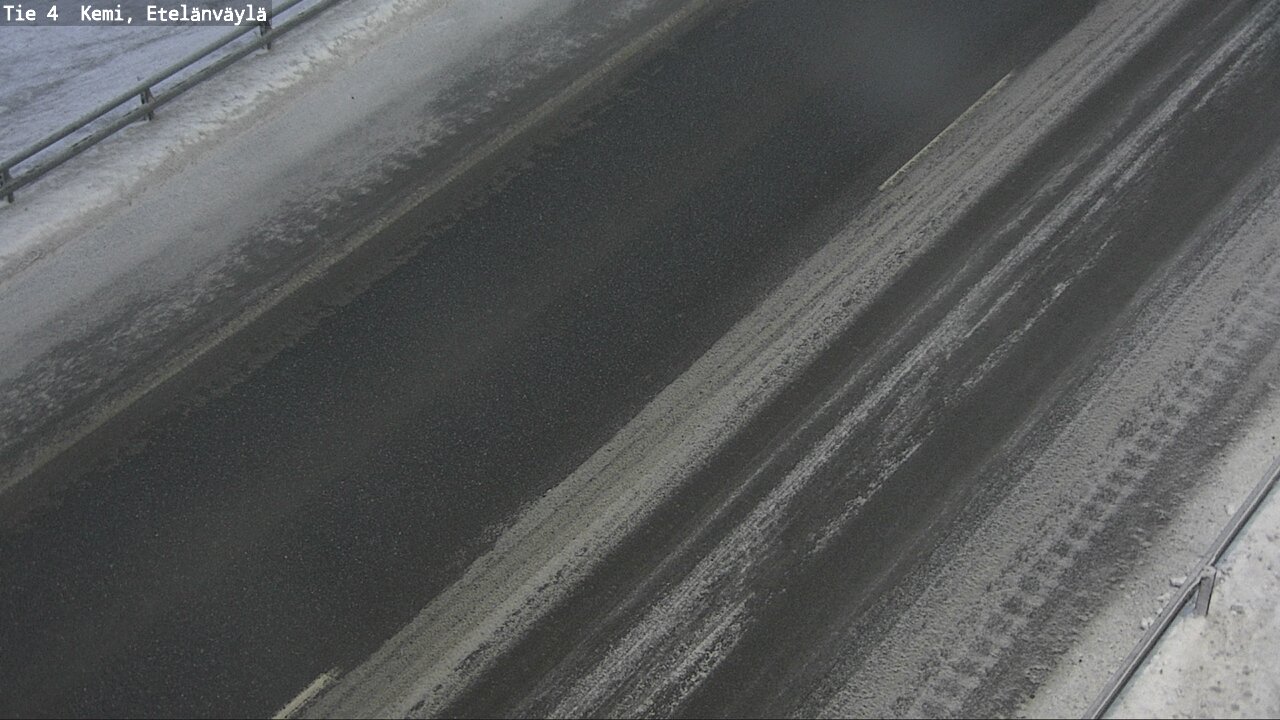 Weather Camera Image Väg 4 Kemi, Etelänväylä, Kemi, Lappi