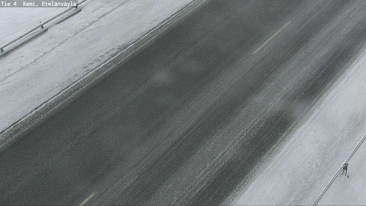 Weather Camera Image Road 4 Kemi, Etelänväylä, Kemi, Lappi