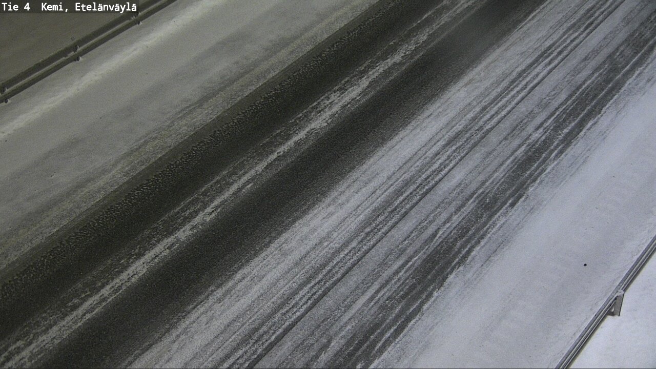 Weather Camera Image Road 4 Kemi, Etelänväylä, Kemi, Lappi