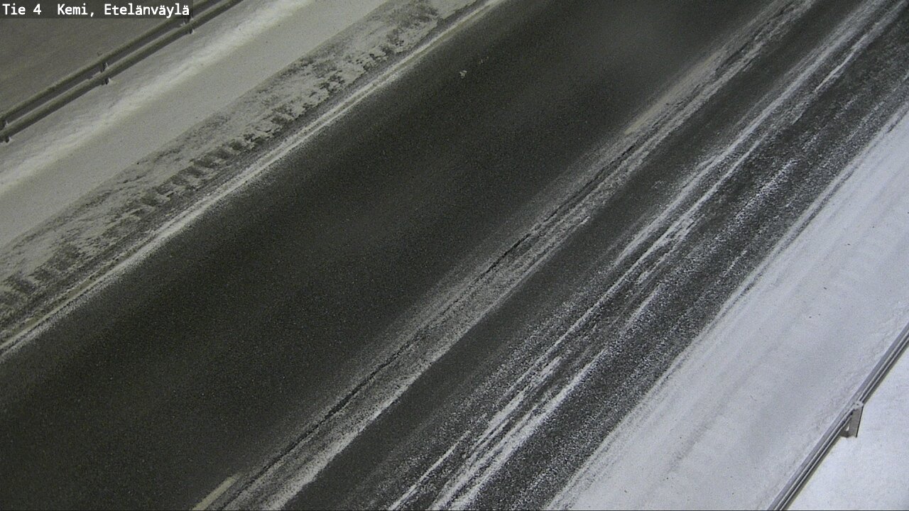 Weather Camera Image Road 4 Kemi, Etelänväylä, Kemi, Lappi