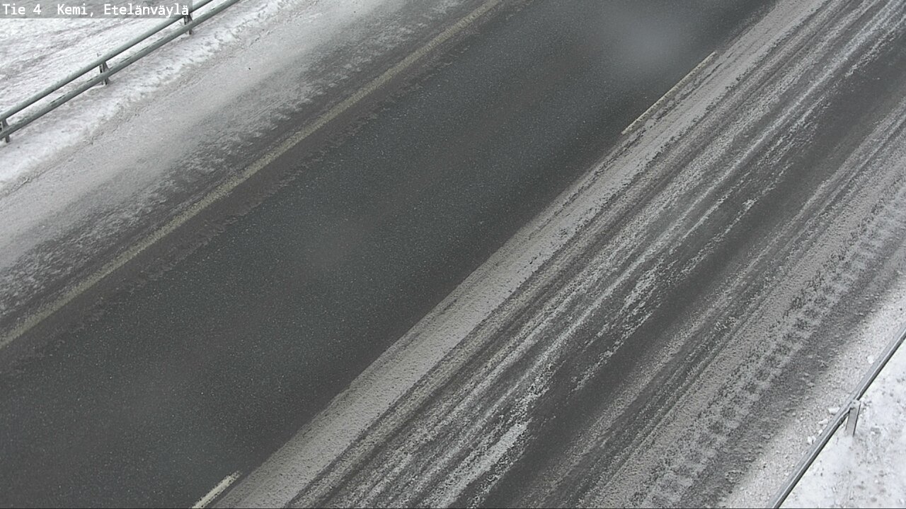Weather Camera Image Väg 4 Kemi, Etelänväylä, Kemi, Lappi