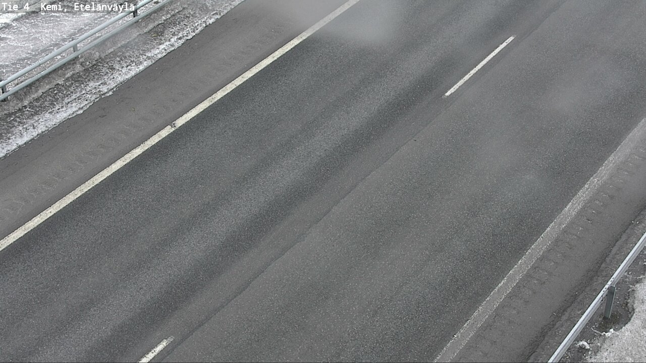 Weather Camera Image Väg 4 Kemi, Etelänväylä, Kemi, Lappi