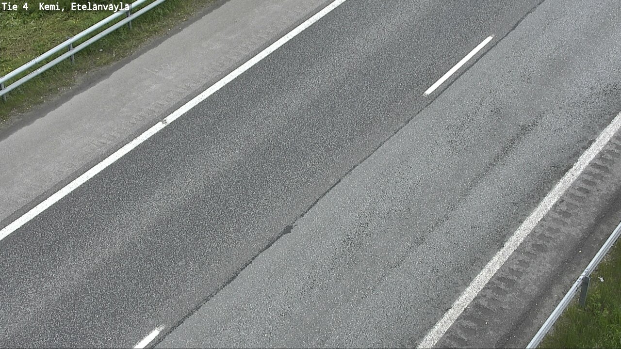 Weather Camera Image Väg 4 Kemi, Etelänväylä, Kemi, Lappi