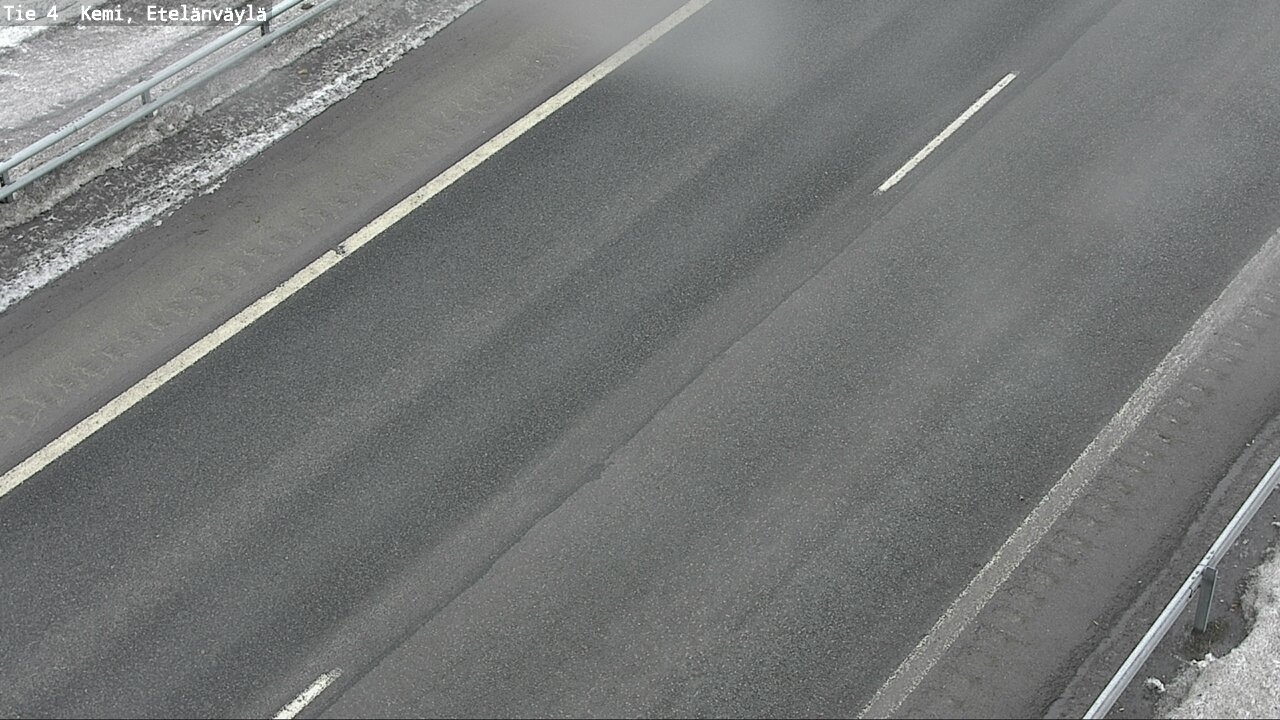 Weather Camera Image Road 4 Kemi, Etelänväylä, Kemi, Lappi
