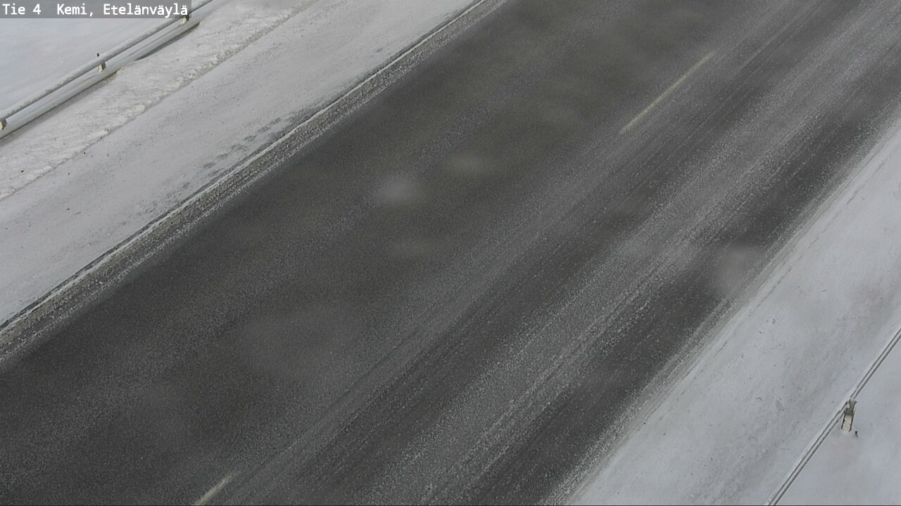 Weather Camera Image Road 4 Kemi, Etelänväylä, Kemi, Lappi