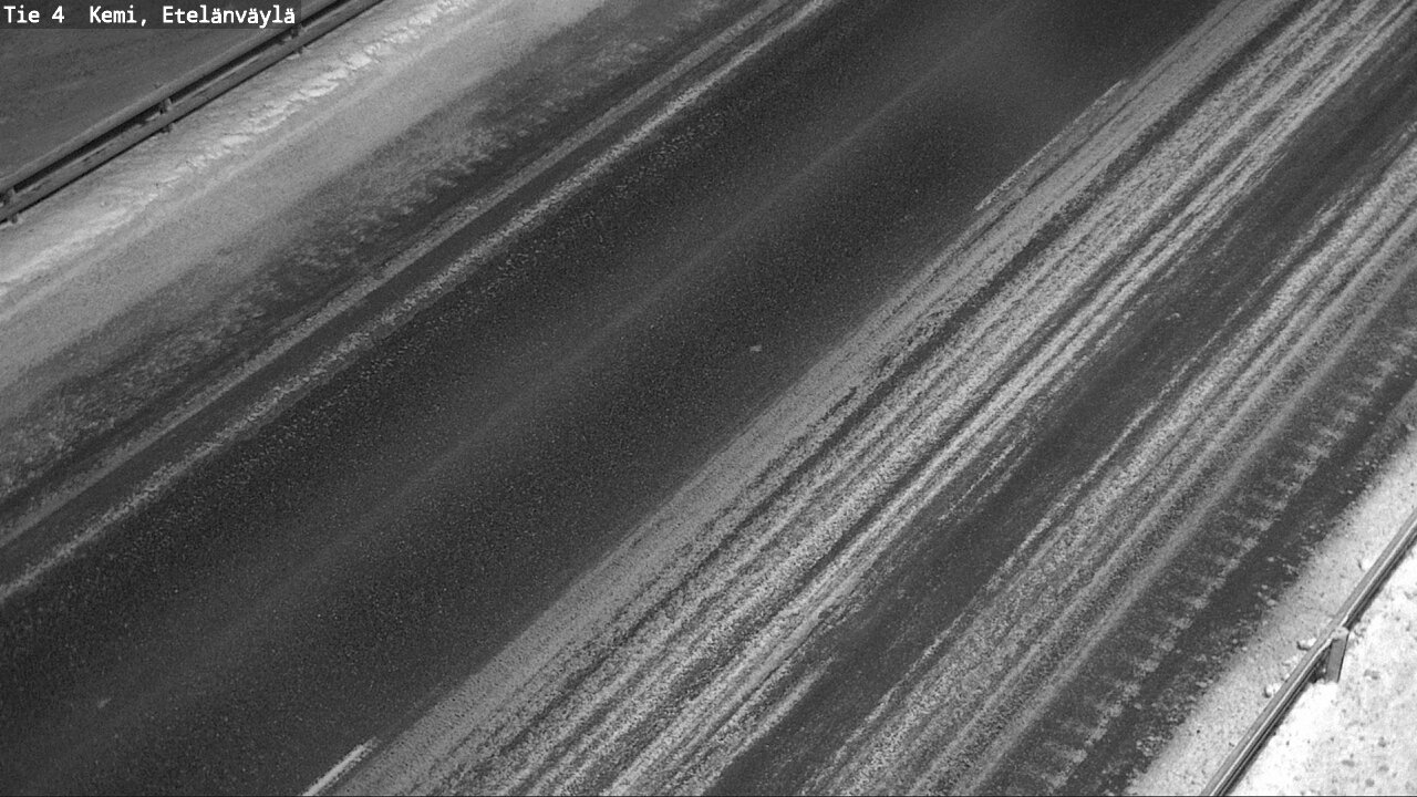 Weather Camera Image Väg 4 Kemi, Etelänväylä, Kemi, Lappi