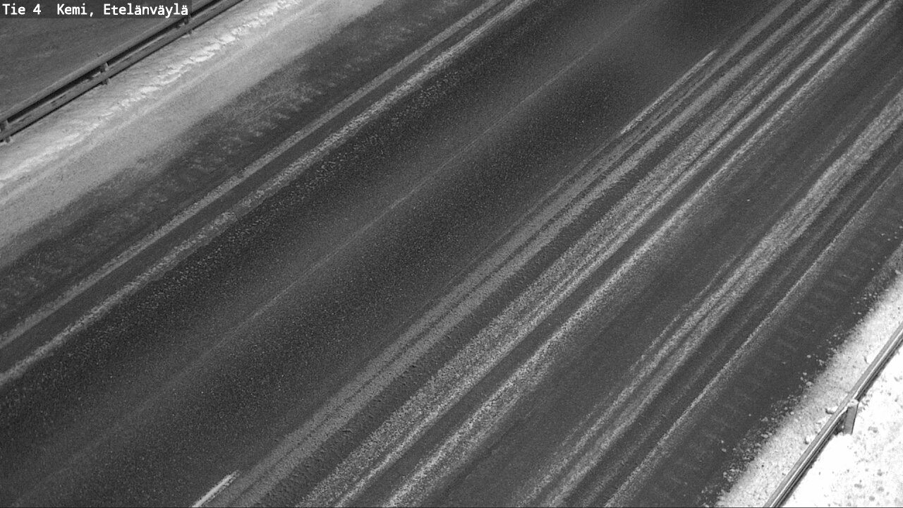 Weather Camera Image Road 4 Kemi, Etelänväylä, Kemi, Lappi