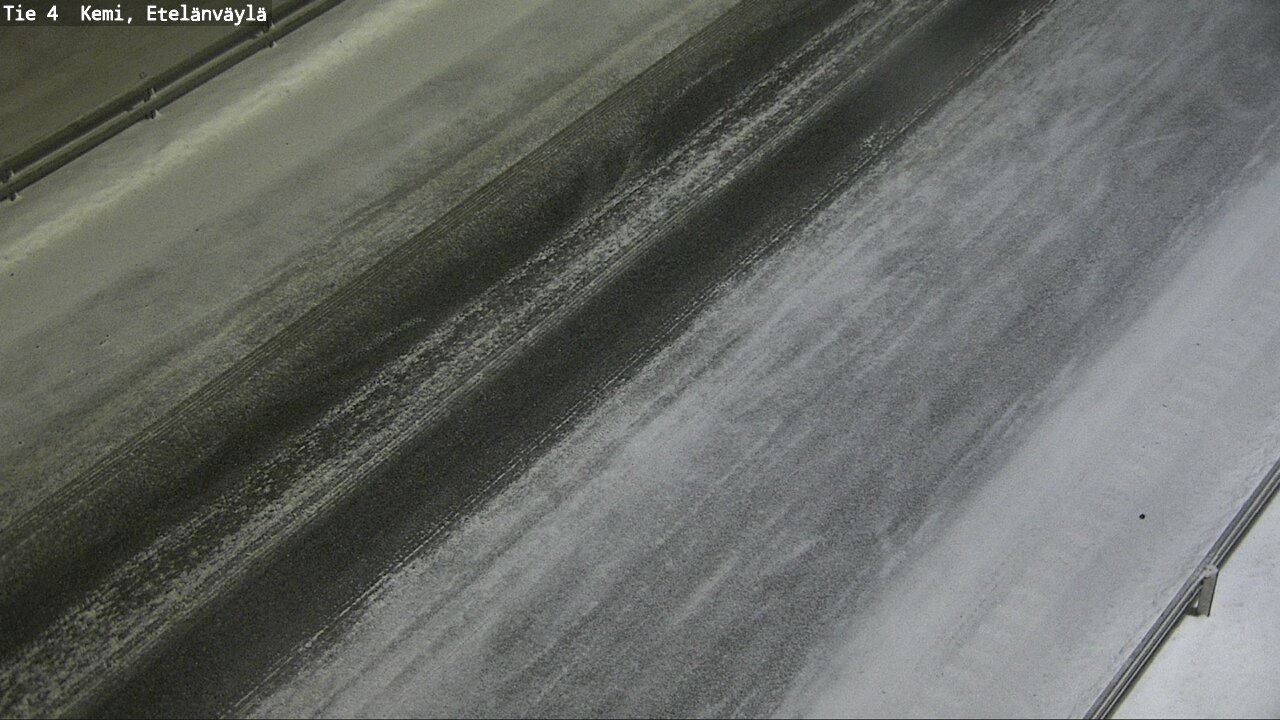 Weather Camera Image Road 4 Kemi, Etelänväylä, Kemi, Lappi