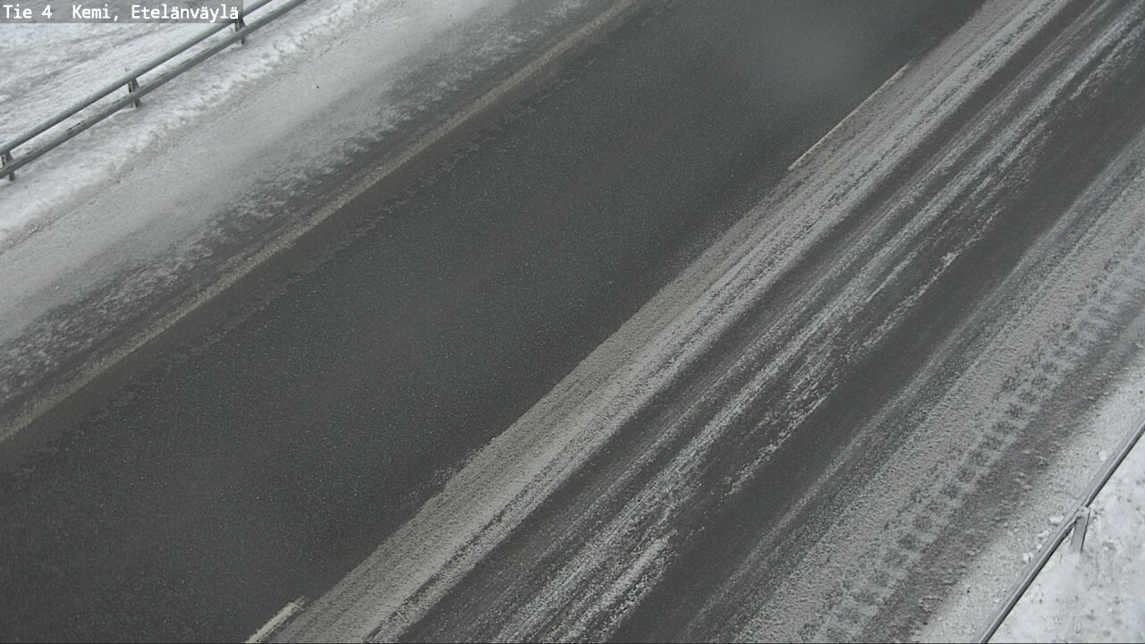 Weather Camera Image Väg 4 Kemi, Etelänväylä, Kemi, Lappi