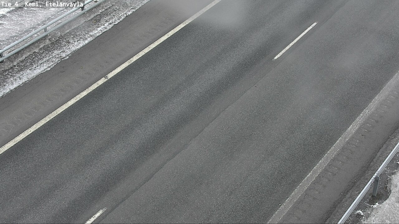 Weather Camera Image Road 4 Kemi, Etelänväylä, Kemi, Lappi