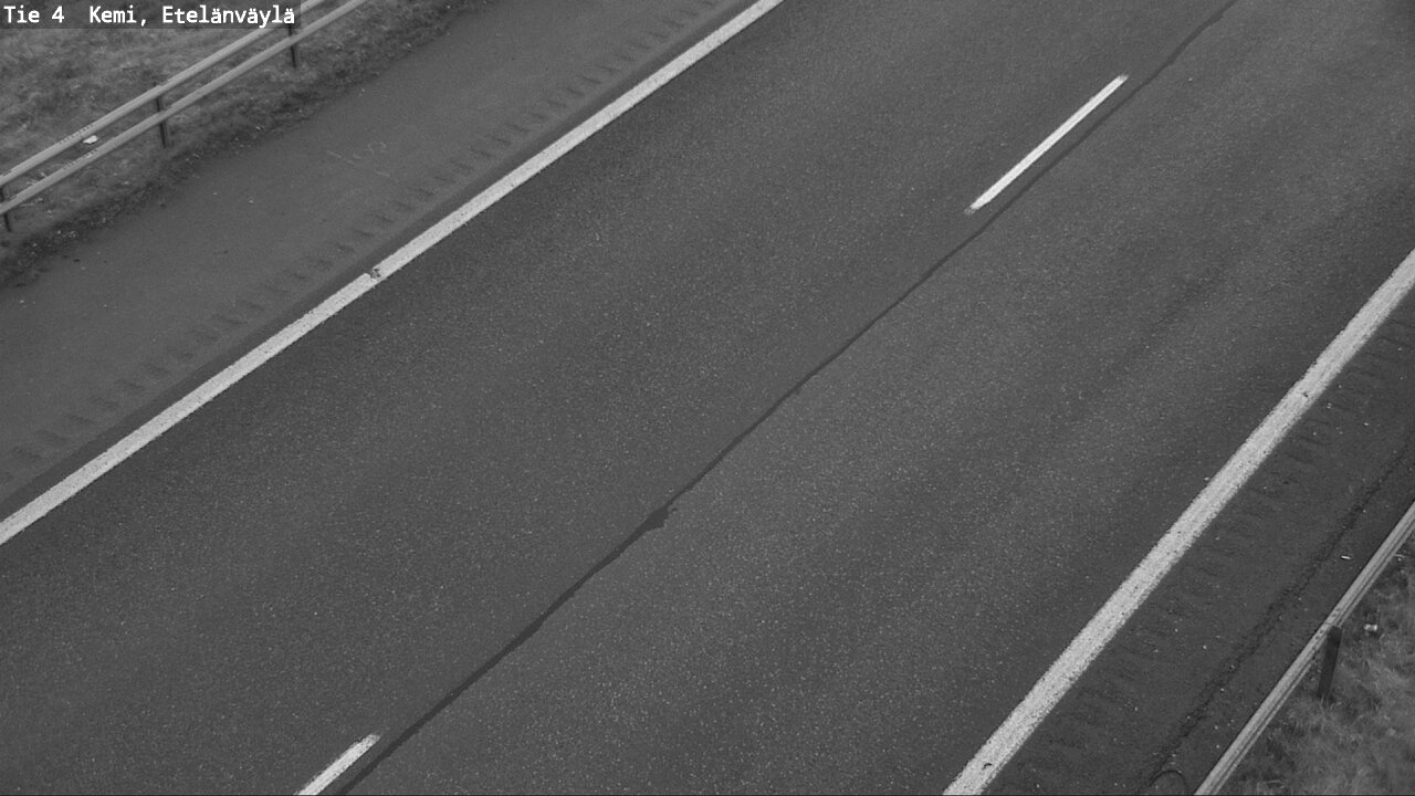 Weather Camera Image Road 4 Kemi, Etelänväylä, Kemi, Lappi