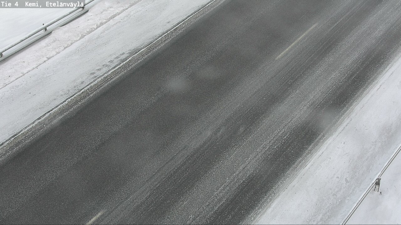 Weather Camera Image Road 4 Kemi, Etelänväylä, Kemi, Lappi