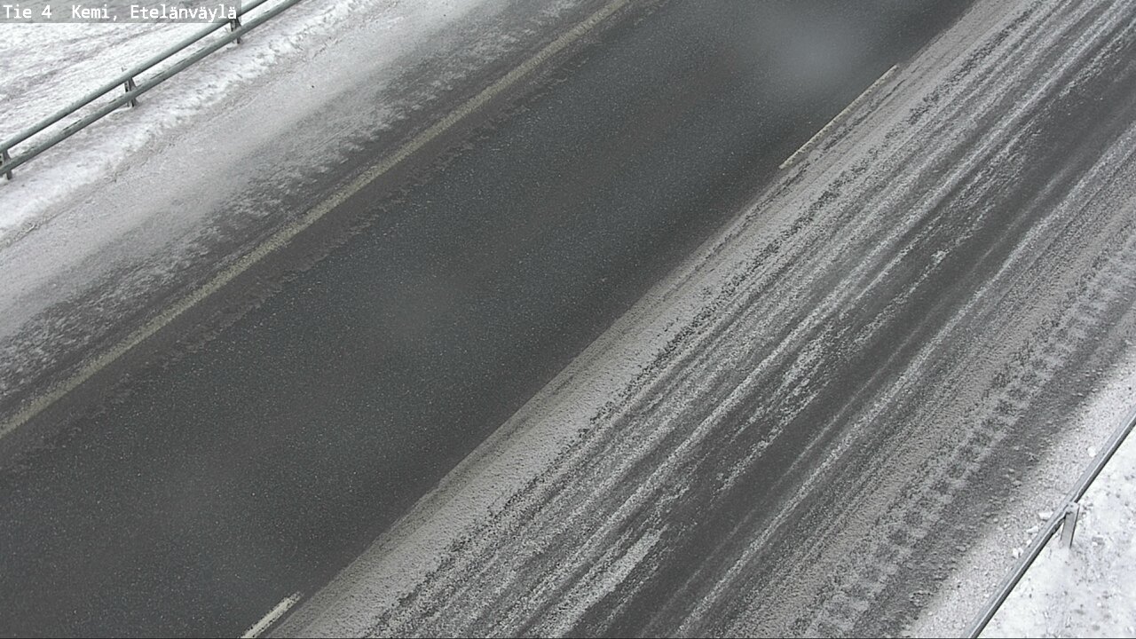 Weather Camera Image Väg 4 Kemi, Etelänväylä, Kemi, Lappi