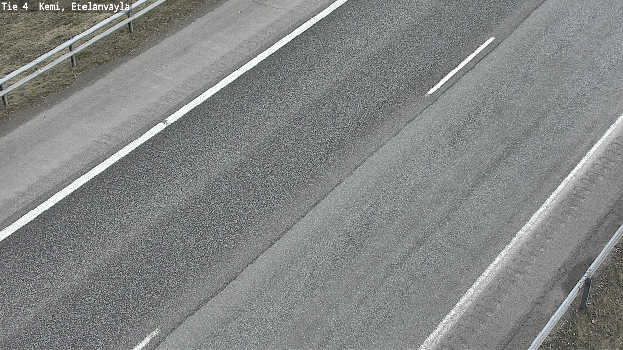 Weather Camera Image Road 4 Kemi, Etelänväylä, Kemi, Lappi