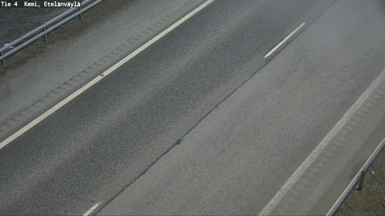 Weather Camera Image Road 4 Kemi, Etelänväylä, Kemi, Lappi