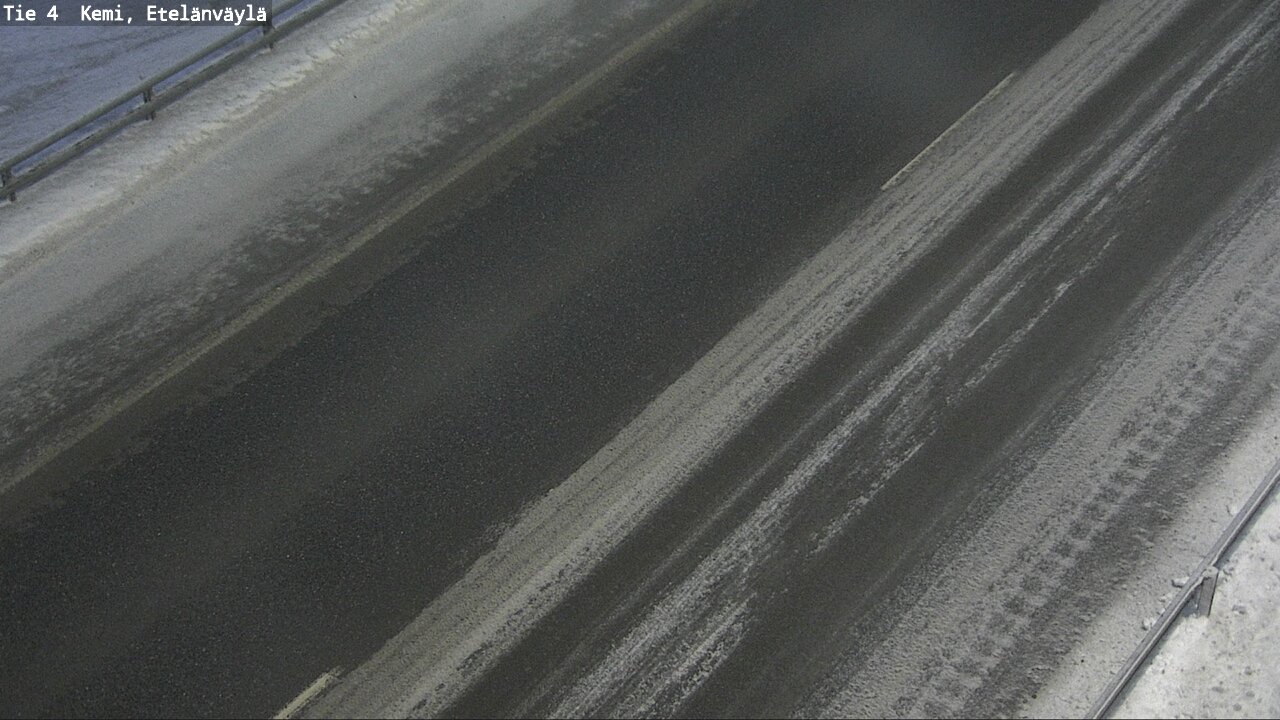 Weather Camera Image Väg 4 Kemi, Etelänväylä, Kemi, Lappi