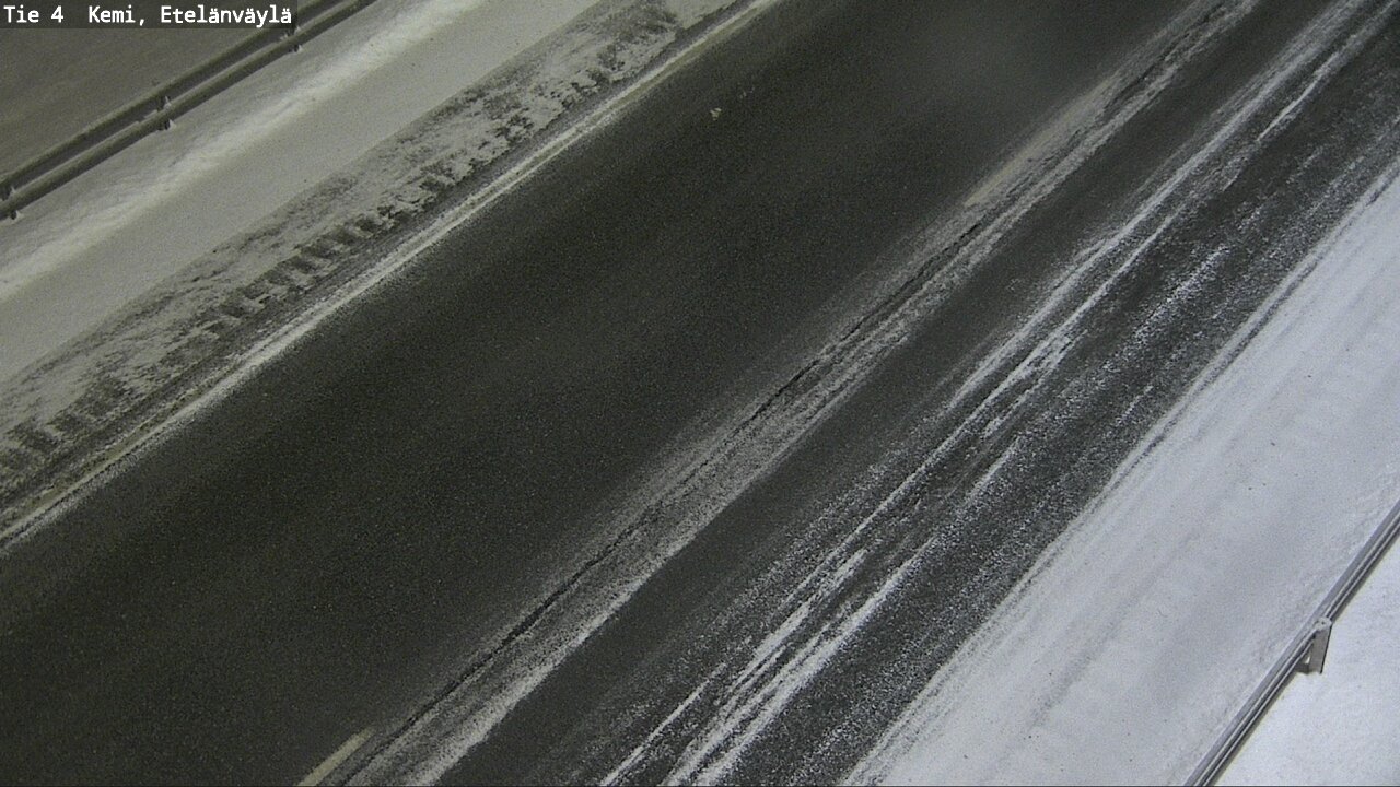 Weather Camera Image Road 4 Kemi, Etelänväylä, Kemi, Lappi