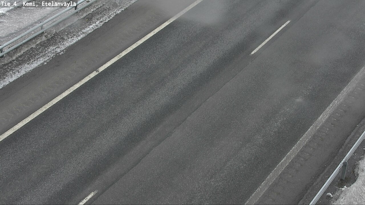 Weather Camera Image Väg 4 Kemi, Etelänväylä, Kemi, Lappi