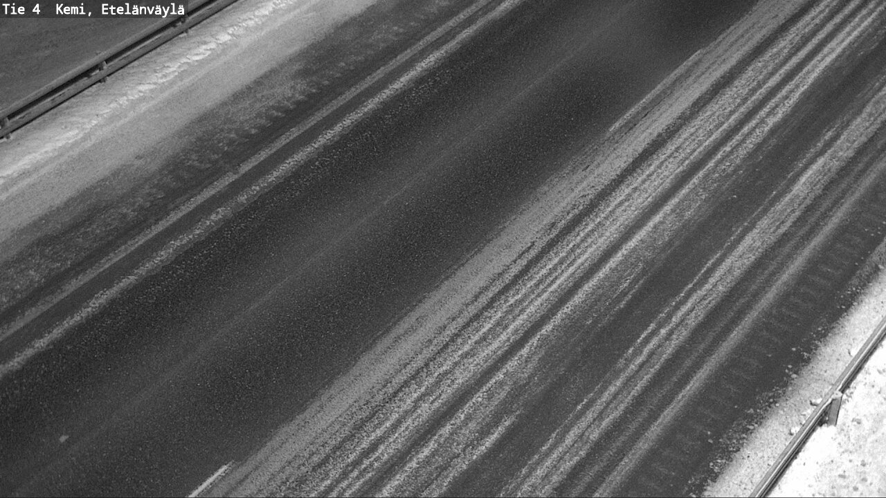 Weather Camera Image Road 4 Kemi, Etelänväylä, Kemi, Lappi