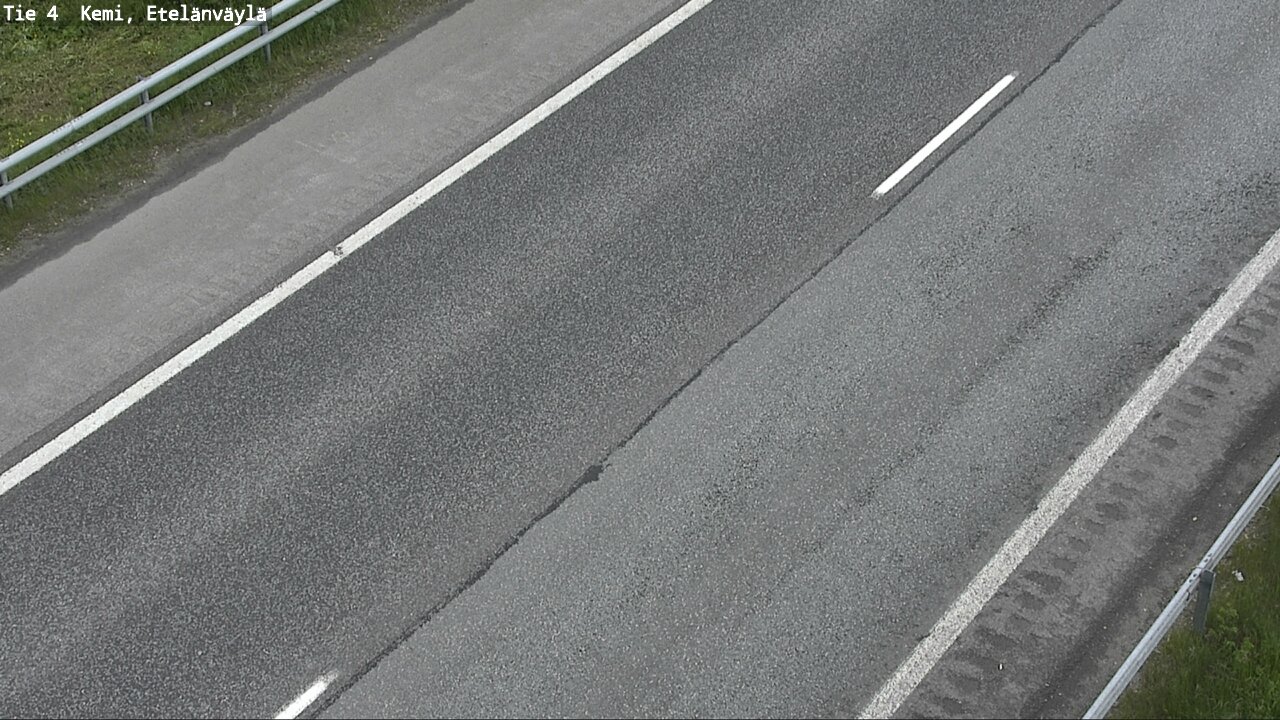 Weather Camera Image Väg 4 Kemi, Etelänväylä, Kemi, Lappi