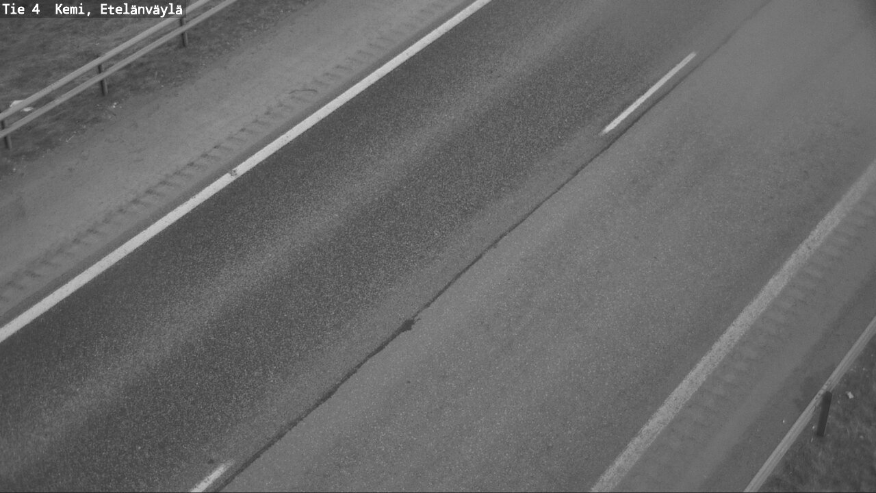 Weather Camera Image Väg 4 Kemi, Etelänväylä, Kemi, Lappi
