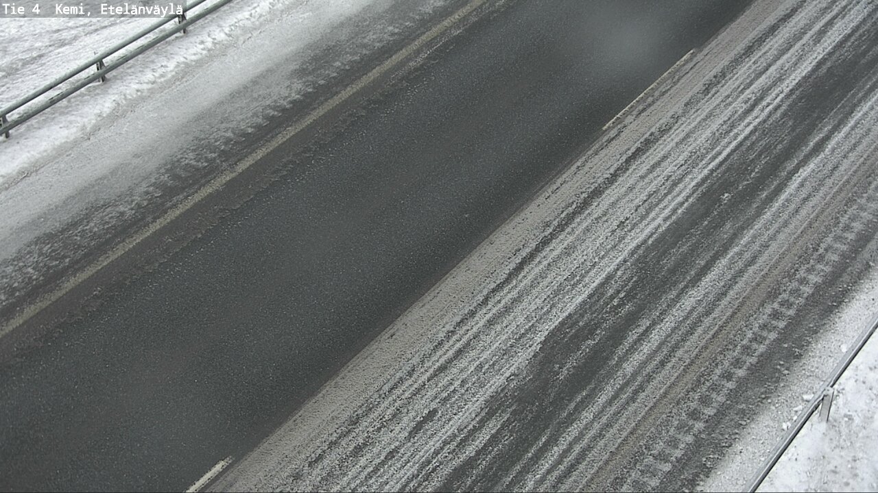 Weather Camera Image Väg 4 Kemi, Etelänväylä, Kemi, Lappi