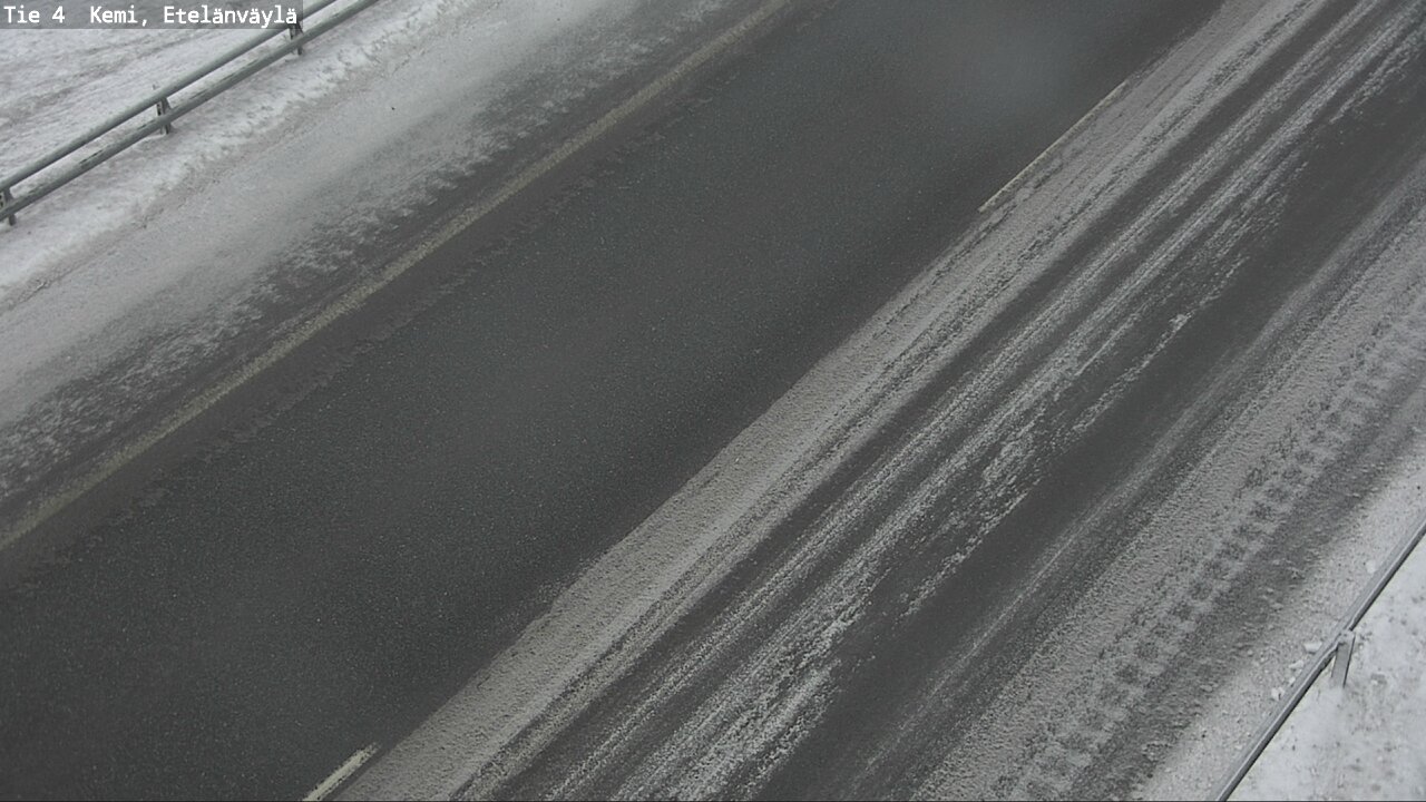Weather Camera Image Väg 4 Kemi, Etelänväylä, Kemi, Lappi