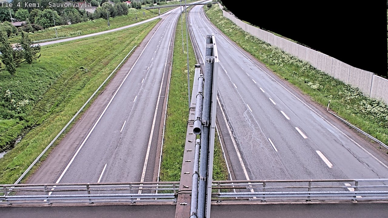 Kelikamerat Kuva Tie 4 Kemi, Sauvonväylä, Kemi, Lappi