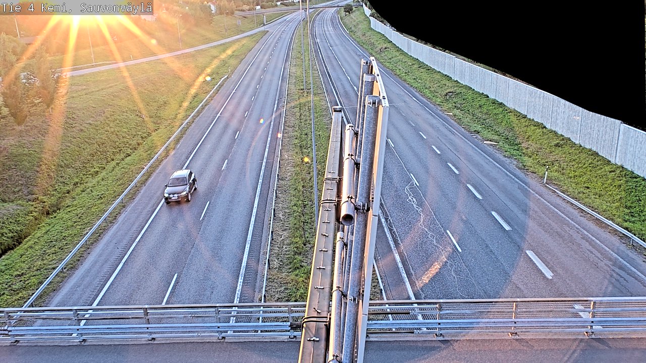 Kelikamerat Kuva Tie 4 Kemi, Sauvonväylä, Kemi, Lappi