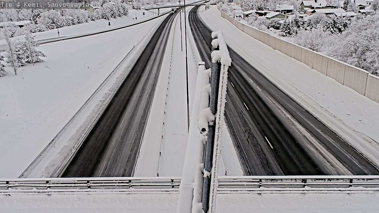 Kelikamerat Kuva Tie 4 Kemi, Sauvonväylä, Kemi, Lappi