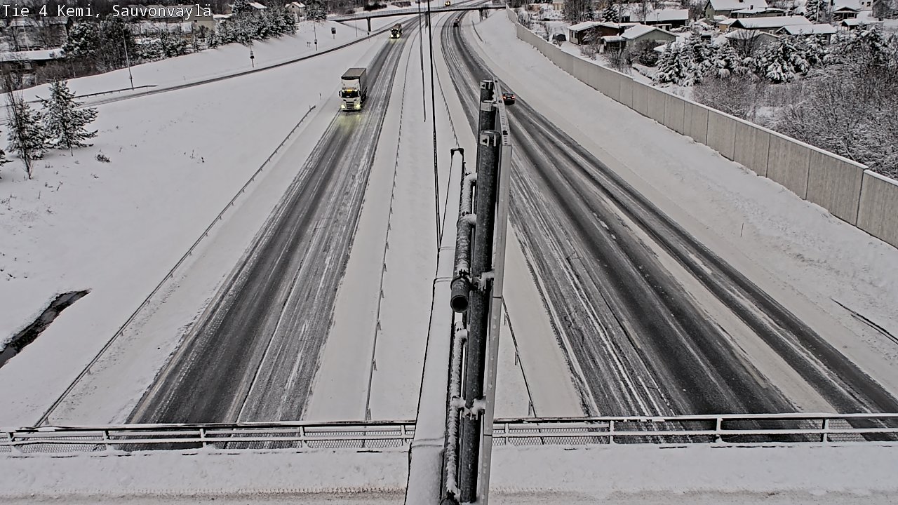 Kelikamerat Kuva Tie 4 Kemi, Sauvonväylä, Kemi, Lappi