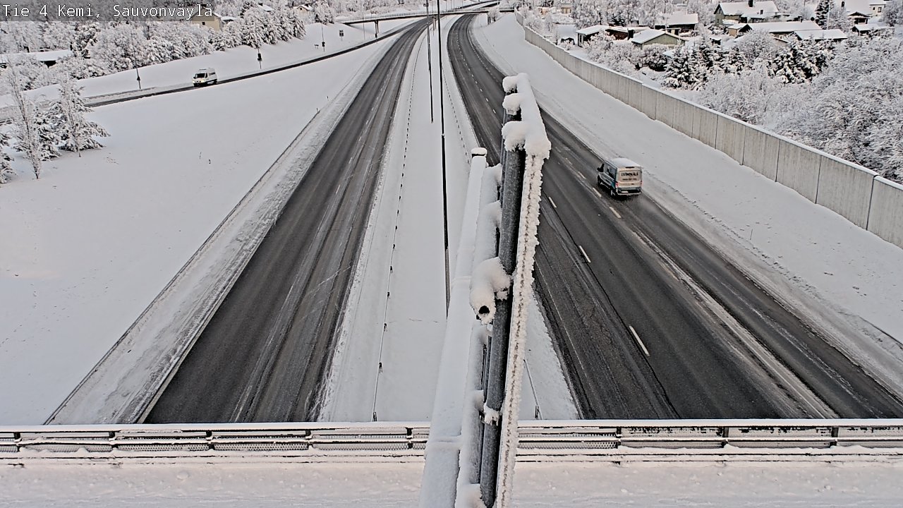 Kelikamerat Kuva Tie 4 Kemi, Sauvonväylä, Kemi, Lappi