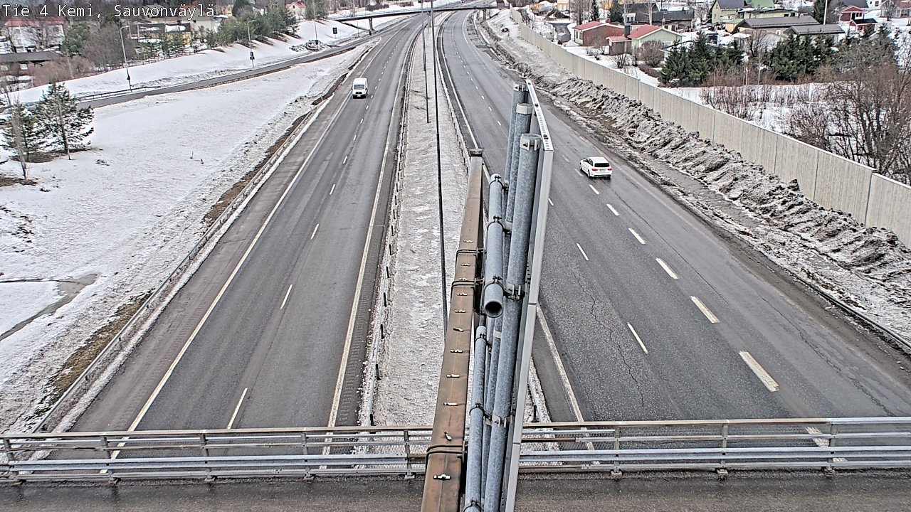 Kelikamerat Kuva Tie 4 Kemi, Sauvonväylä, Kemi, Lappi