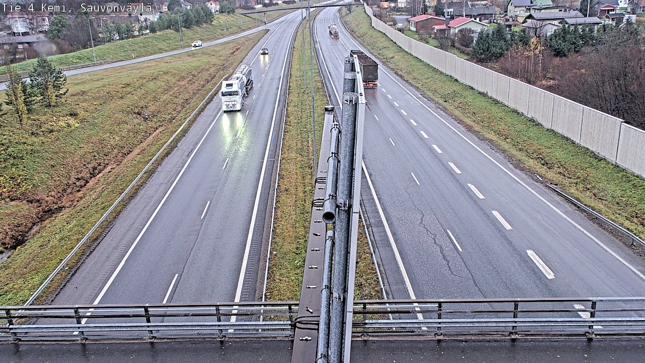 Kelikamerat Kuva Tie 4 Kemi, Sauvonväylä, Kemi, Lappi