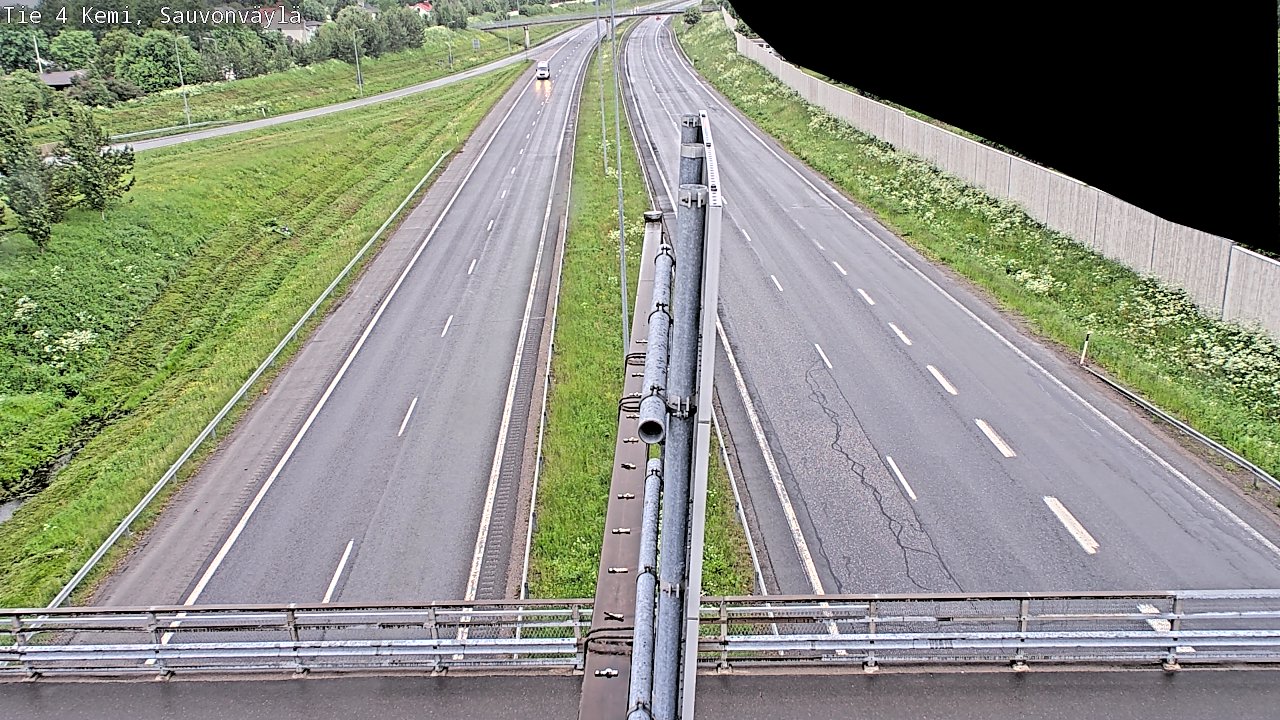 Kelikamerat Kuva Tie 4 Kemi, Sauvonväylä, Kemi, Lappi