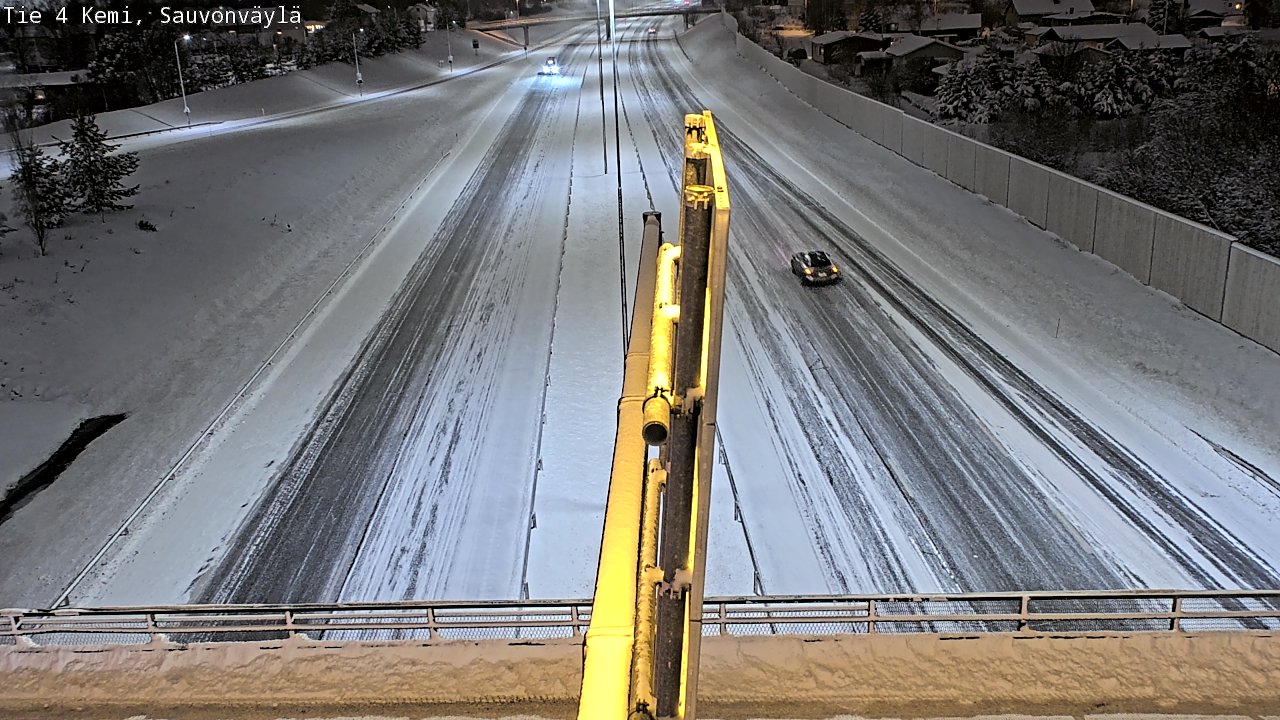 Kelikamerat Kuva Tie 4 Kemi, Sauvonväylä, Kemi, Lappi