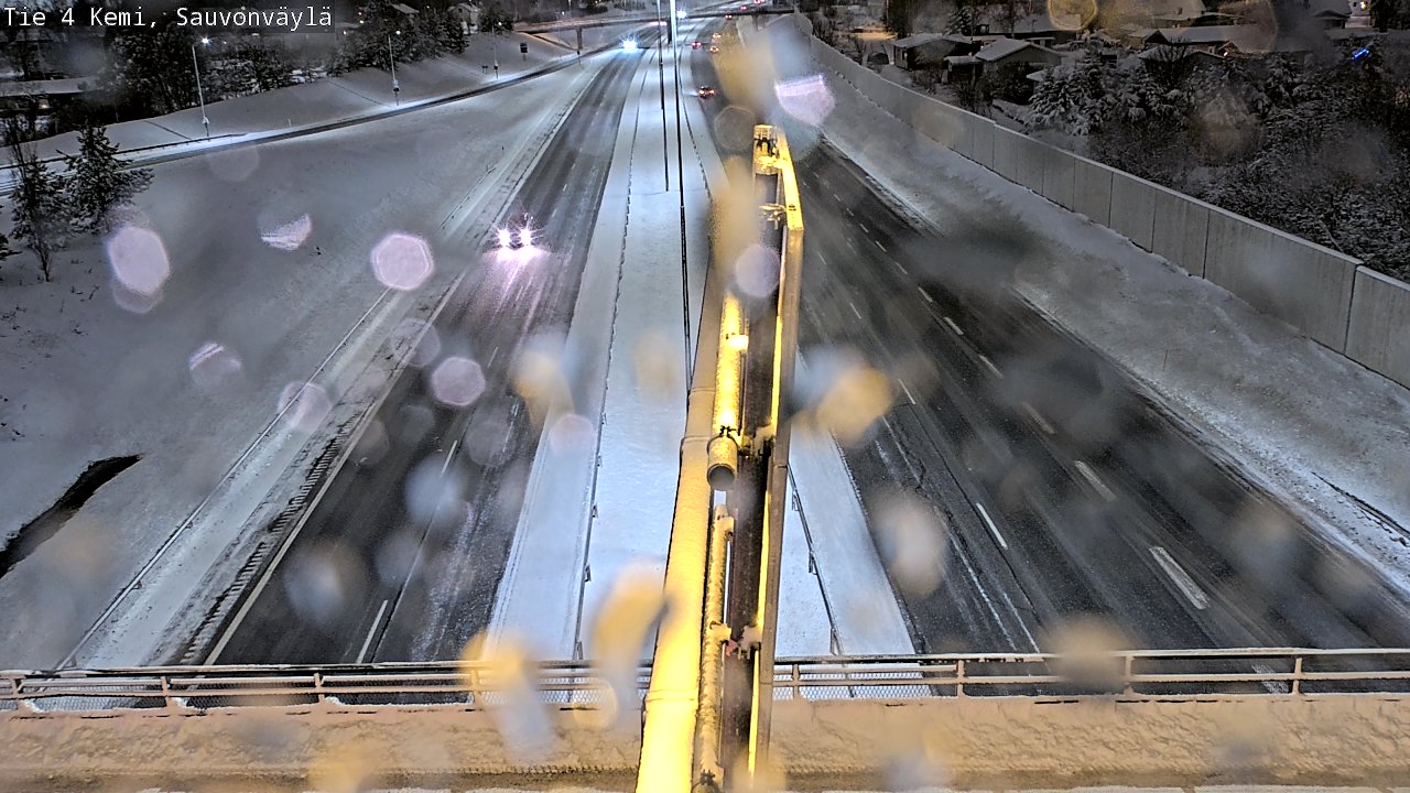 Kelikamerat Kuva Tie 4 Kemi, Sauvonväylä, Kemi, Lappi